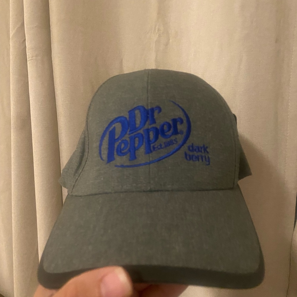 New Gray Dr Pepper Dark Berry Cap
